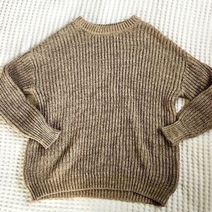 New Chunky Knit Sweater Comfortable School Casual